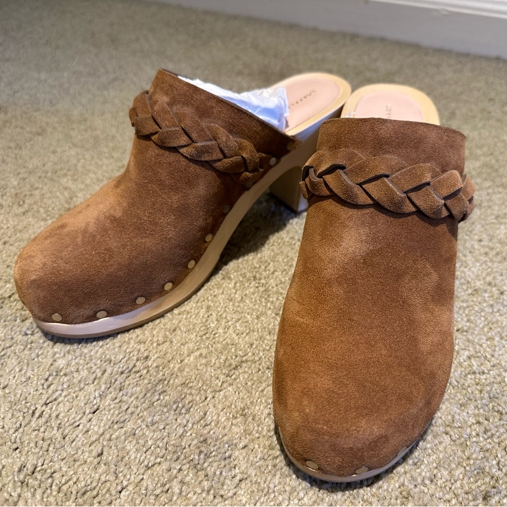 Loeffler Randall Merrill Clogs, Size 8.5 in Cacao!